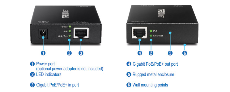 TPE-E100 POE Extender