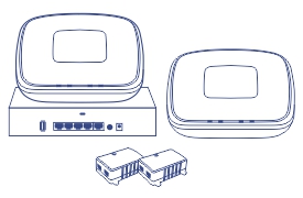 The line art of the N300 Wireless Controller Kit shows one TEW-WLC100 wireless LAN controller, two TEW-755AP N300 PoE access points, and two TPE-113GI 802.3af Gigabit PoE injectors.