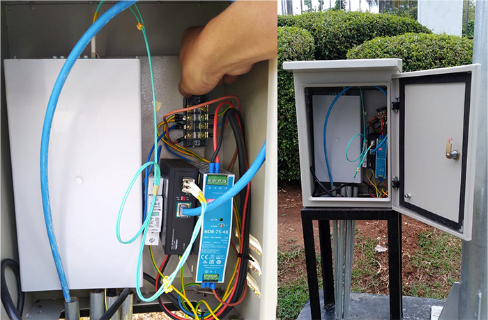 câble ethernet pour raccordement caméras IP de surveillance vidéo