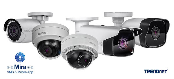 Mira supported TRENDnet IP cameras TV-IP1314PI, TV-IP1315PI, TV-IP1318PI, TV-IP1319PI, TV-IP1313PI, TV-IP1328PI, TV-IP1329PI and TV-IP1331PI