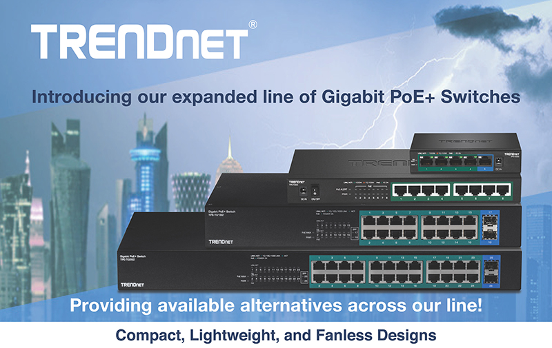 Check out several different models and designs of our Gigabit PoE+ Switches