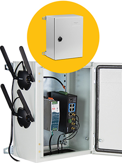 Image 07: Ground wire from surge protector to a grounding point