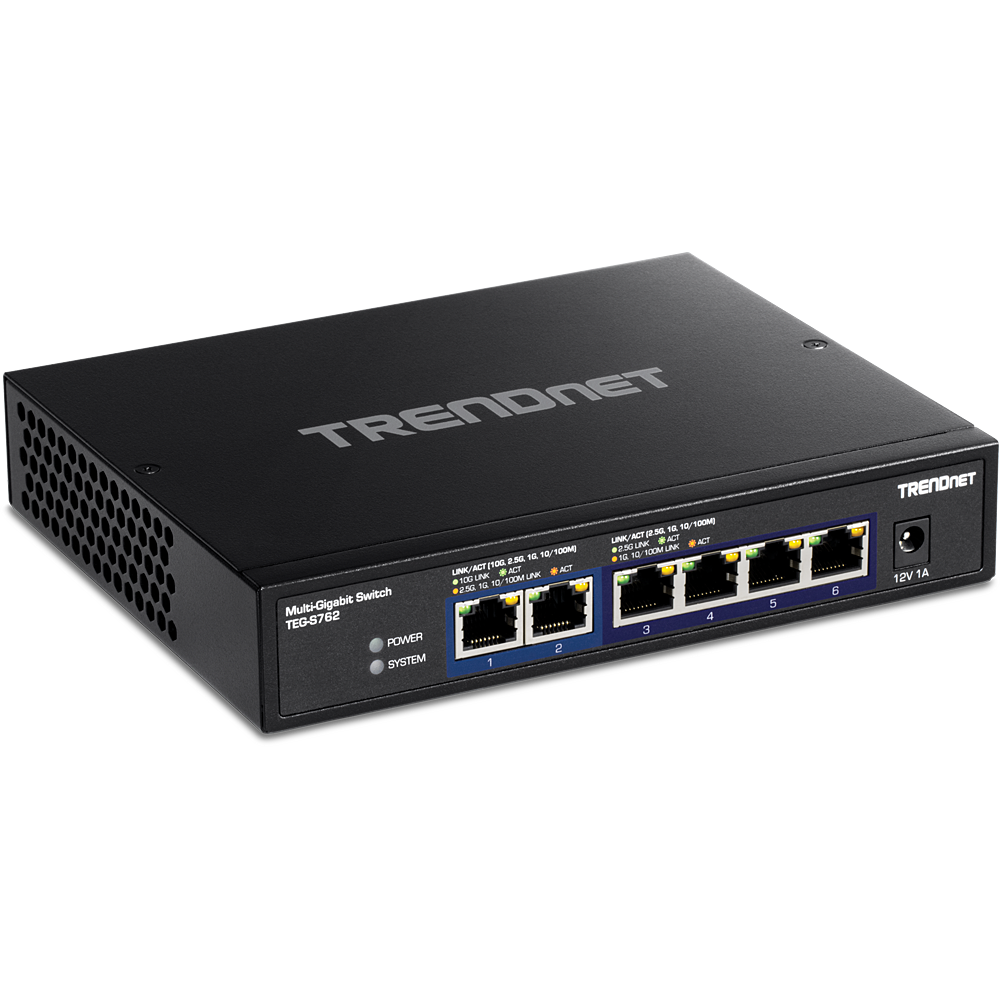 Multi-Gig Switches – 6-Port 10G Switch