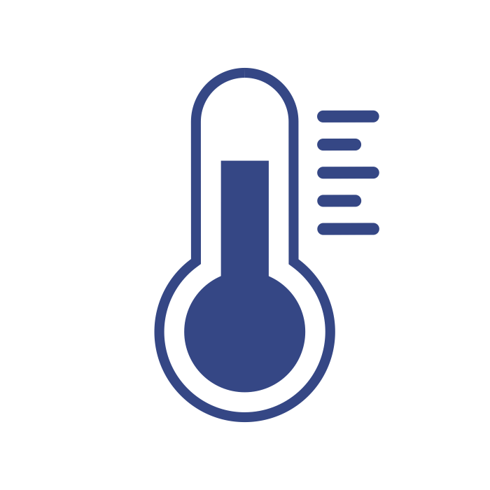 Ícone de temperatura.