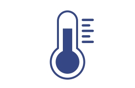 Ícone de temperatura.