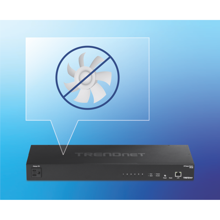 A Power Distribution Unit with a no fan symbol.