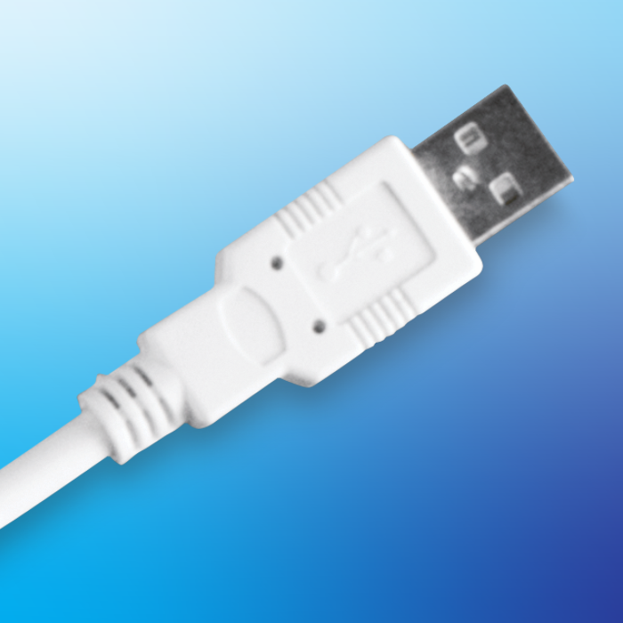 A USB type A plug