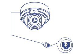 Camera IP bán cầu trong nhà/ngoài trời, chuẩn H.265 TV-IP345PI