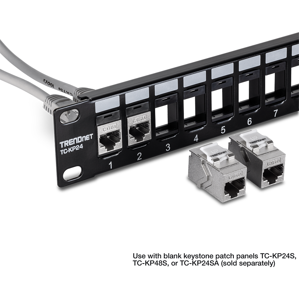 Cat6A RJ-45 Keystone Inline Coupler (6-Pack) – Inline Couplers