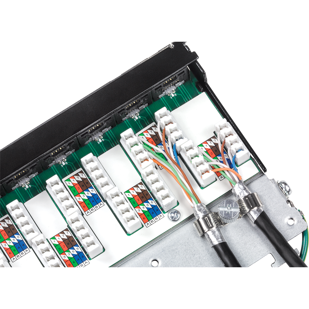 powered earthnet repeater patch panels