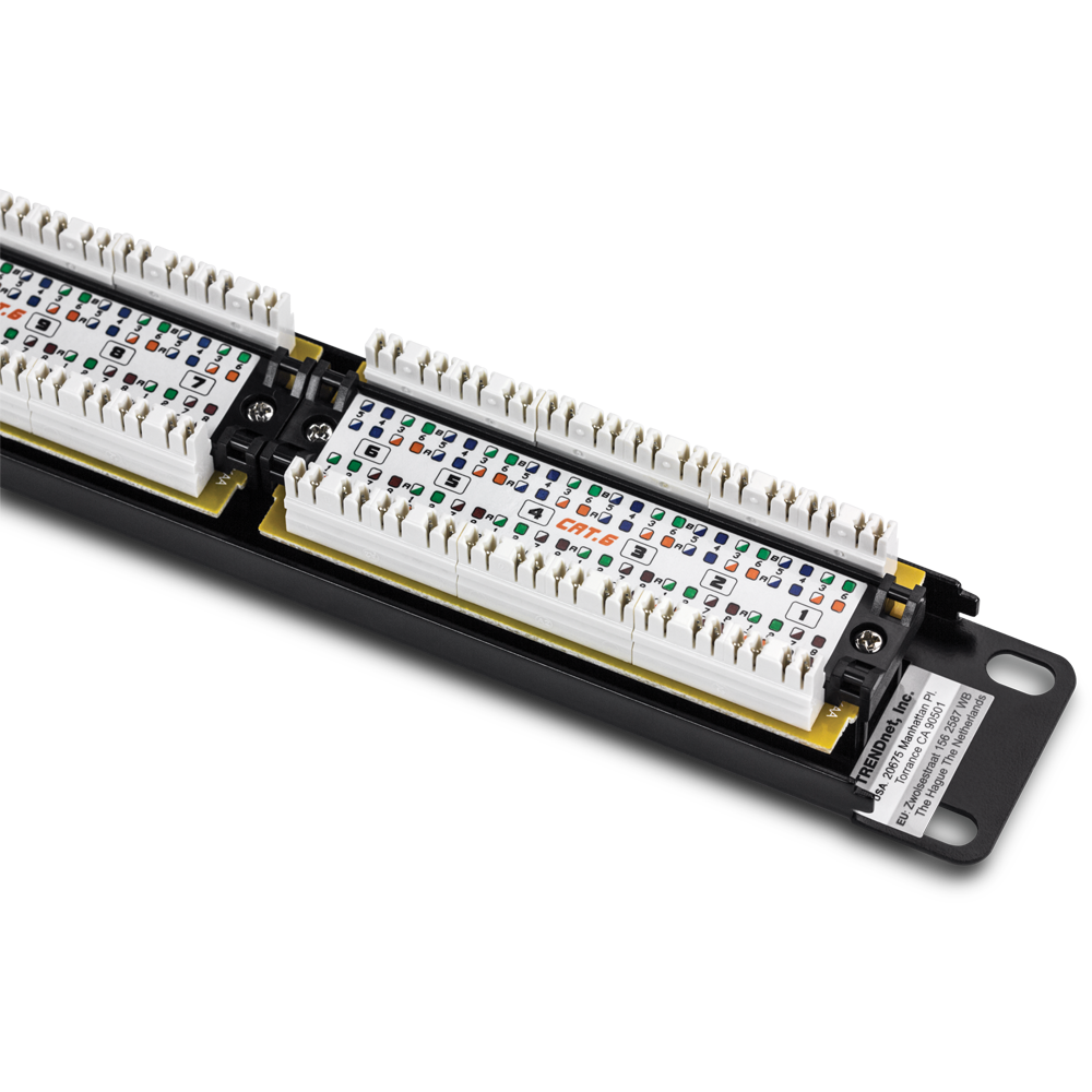 ICC Telco Male Patch Panel - RJ11 - 6P2C - 24 Port