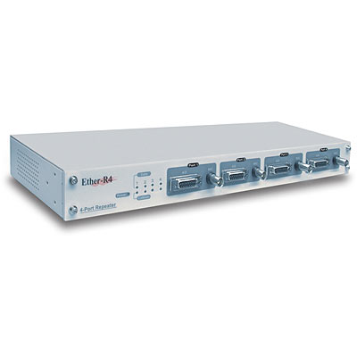 4-Port Ethernet Repeater (4 BNC + 4 AUI) - TRENDnet TE-R4