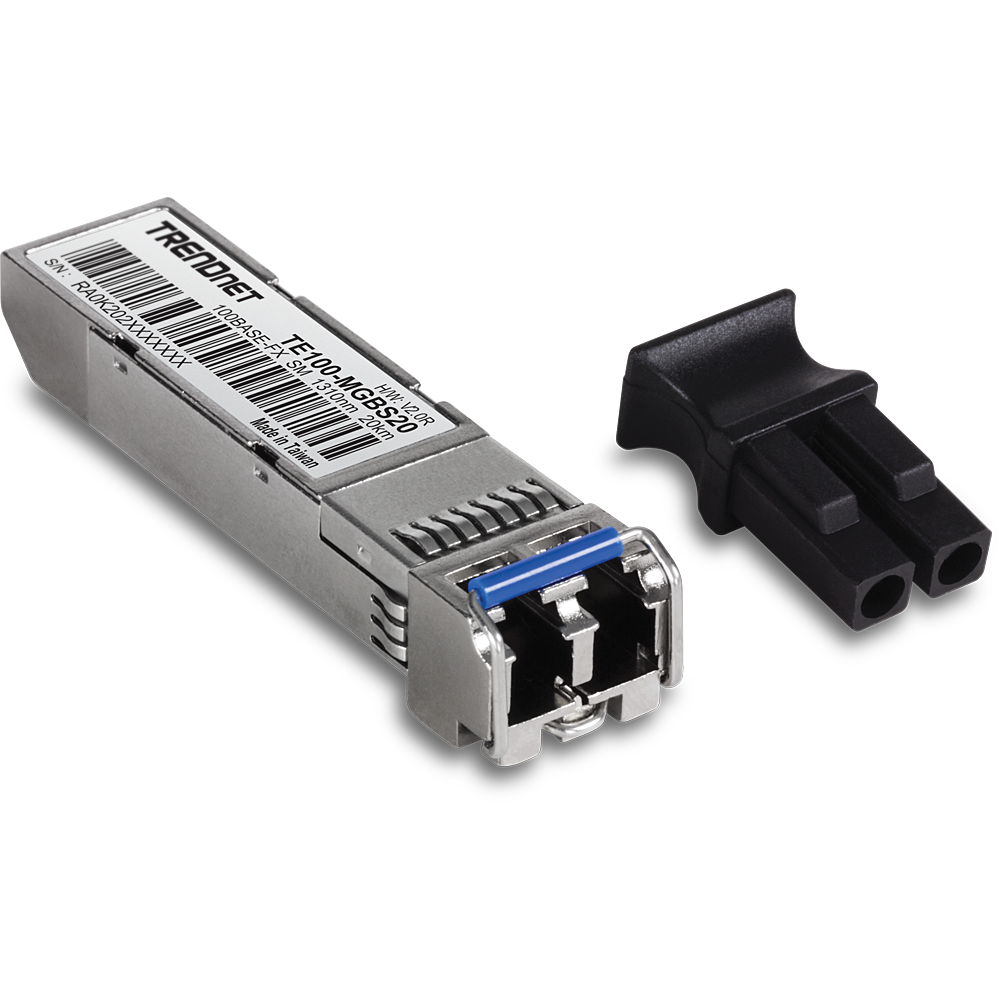 100Base FX SFP Single Mode LC Module 20km TRENDnet TRENDnet TE100 