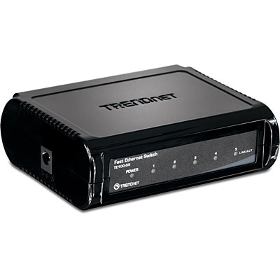 5-Port 10/100Mbps Switch - TRENDnet TE100-S5