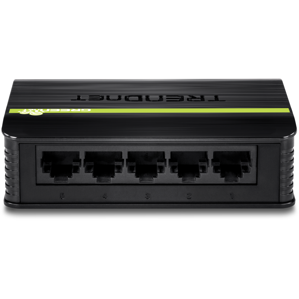 5-Port 10/100 Mbps GREENnet Switch - TRENDnet TE100-S5