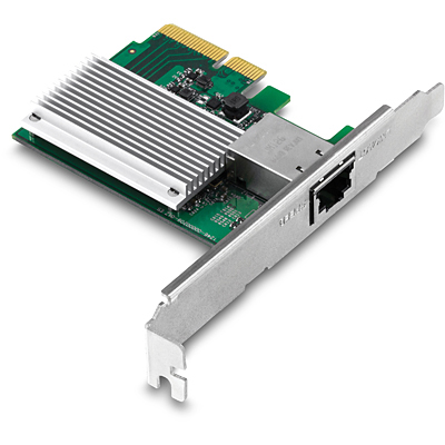 NBase-T Windows Server Windows Supports 802.1Q VLAN TRENDnet 10 Gigabit PCIe Network Adapter Standard and Low-Profile Brackets TEG-10GECTX Linux