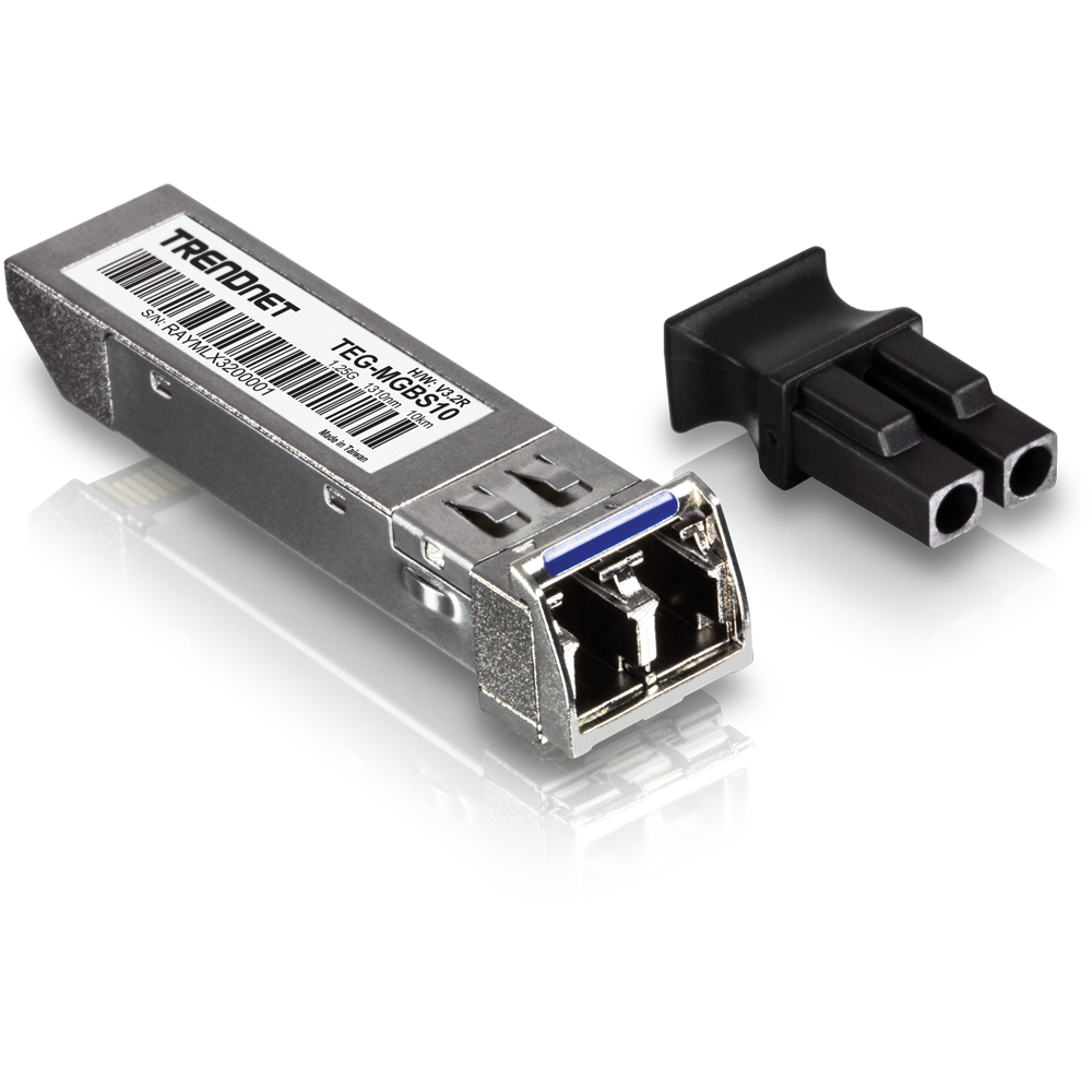 Mini gbic single mode lc module trendnet teg mgbs10
