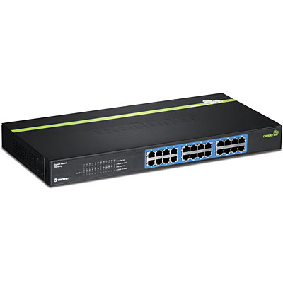 24-Port Gigabit GREENnet Switch - TRENDnet TEG-S24g