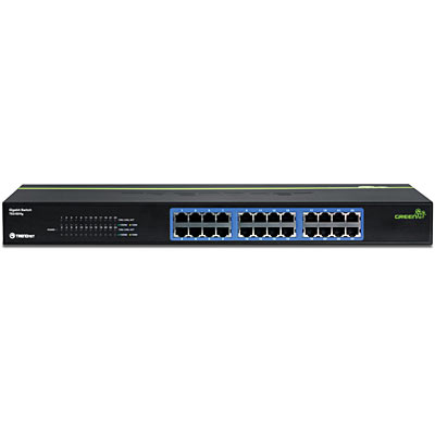 24-Port Gigabit GREENnet Switch - TRENDnet TEG-S24g