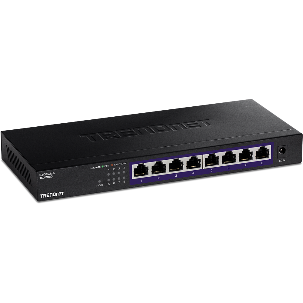 2.5G Switch – 8-Port Unmanaged 2.5G Switch