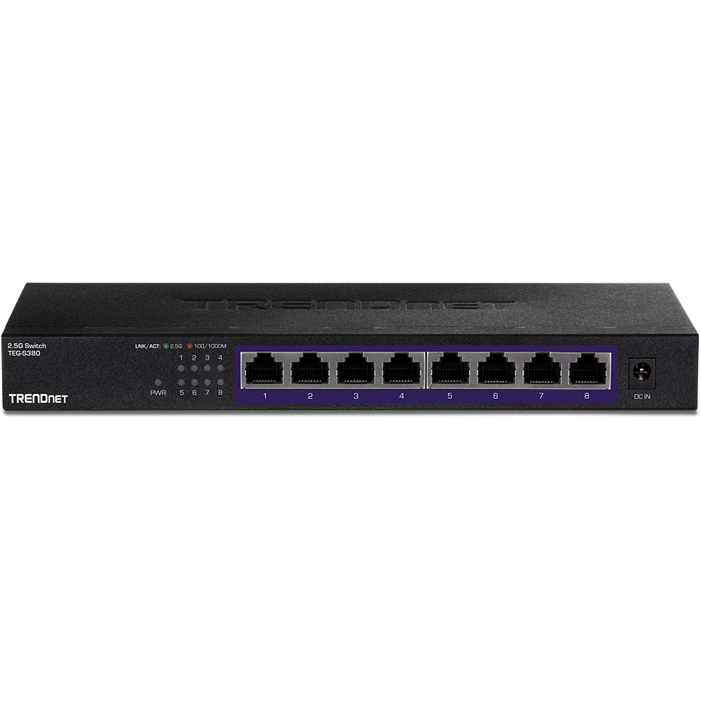 2.5G Switch – 8-Port Unmanaged 2.5G Switch