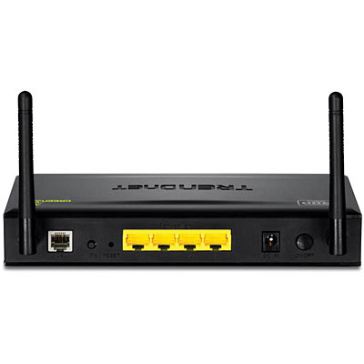 Ballena barba profesor galope Wireless ADSL 2/2+ módem router N300 - TRENDnet TEW-658BRM