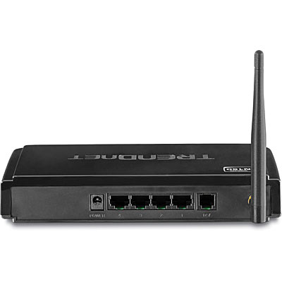 N150 Wireless ADSL 2 2 Modem Router TRENDnet TEW 718BRM