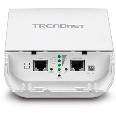 Kit de pont point à point préconfiguré PoE extérieur WiFi N 300 10 dBi -  TRENDnet TEW-740APBO2K