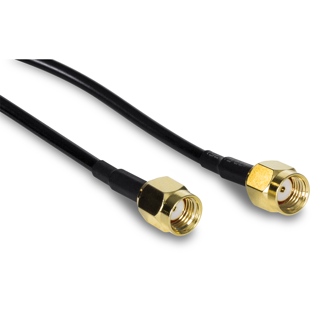 1m RP-SMA SMA male to Female wireless wifi antenna extension cable magnet base 