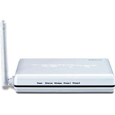 Wireless 2-Port USB/Parallel Print 