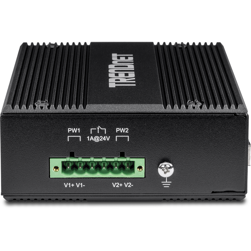 Switch Ethernet Gigabit PoE industriel 8 ports non-manageables avec 8 x 10  / 100 / 1000 Base-T(X) : IGPS-1080-24V-I