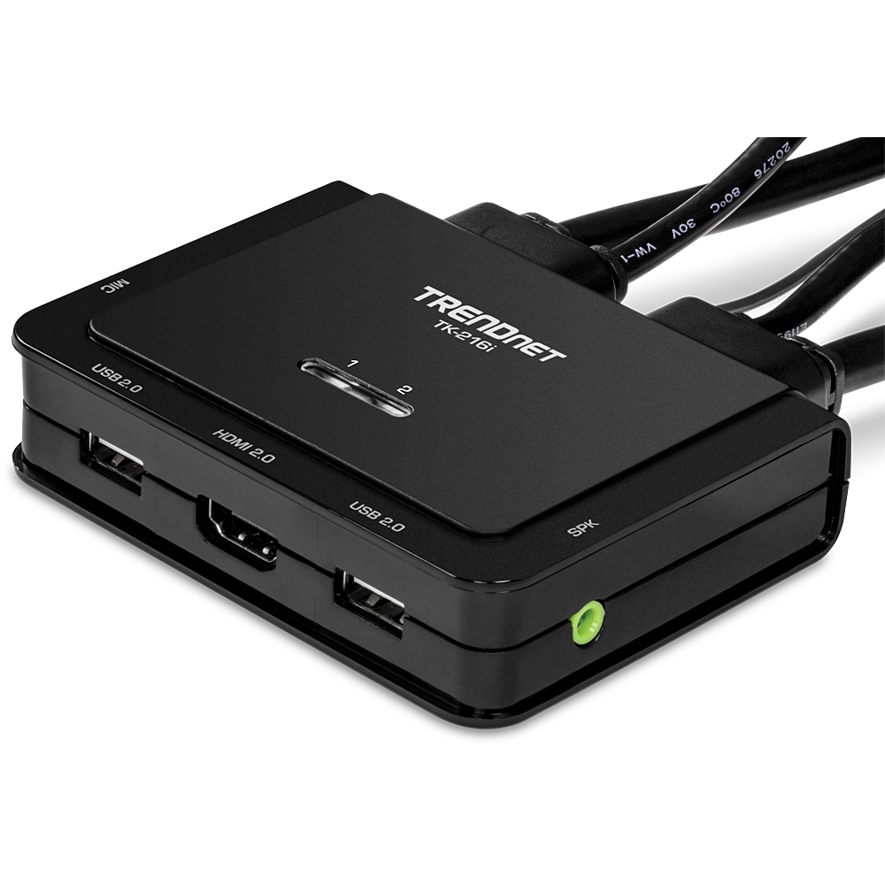 2-Port 4K HDMI KVM Switch - 4K HDMI KVM Switch