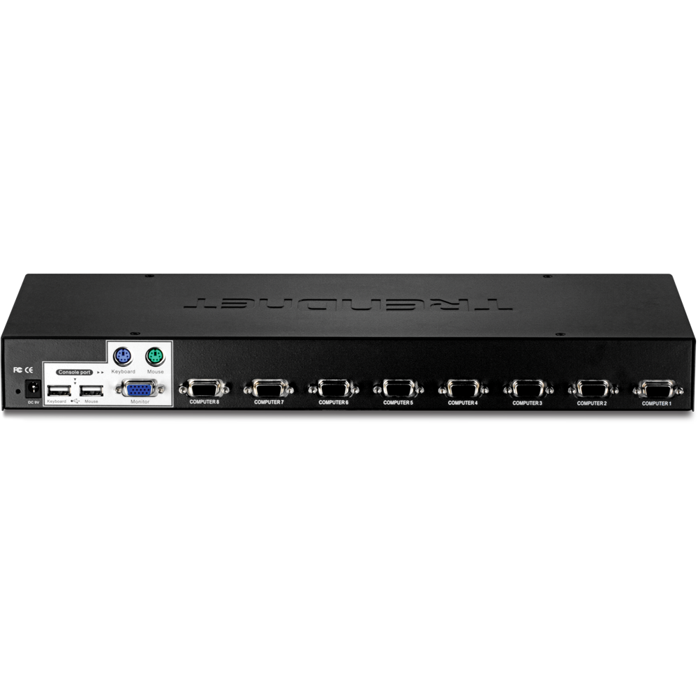 8Port Rack Mount KVM Switch TK803R