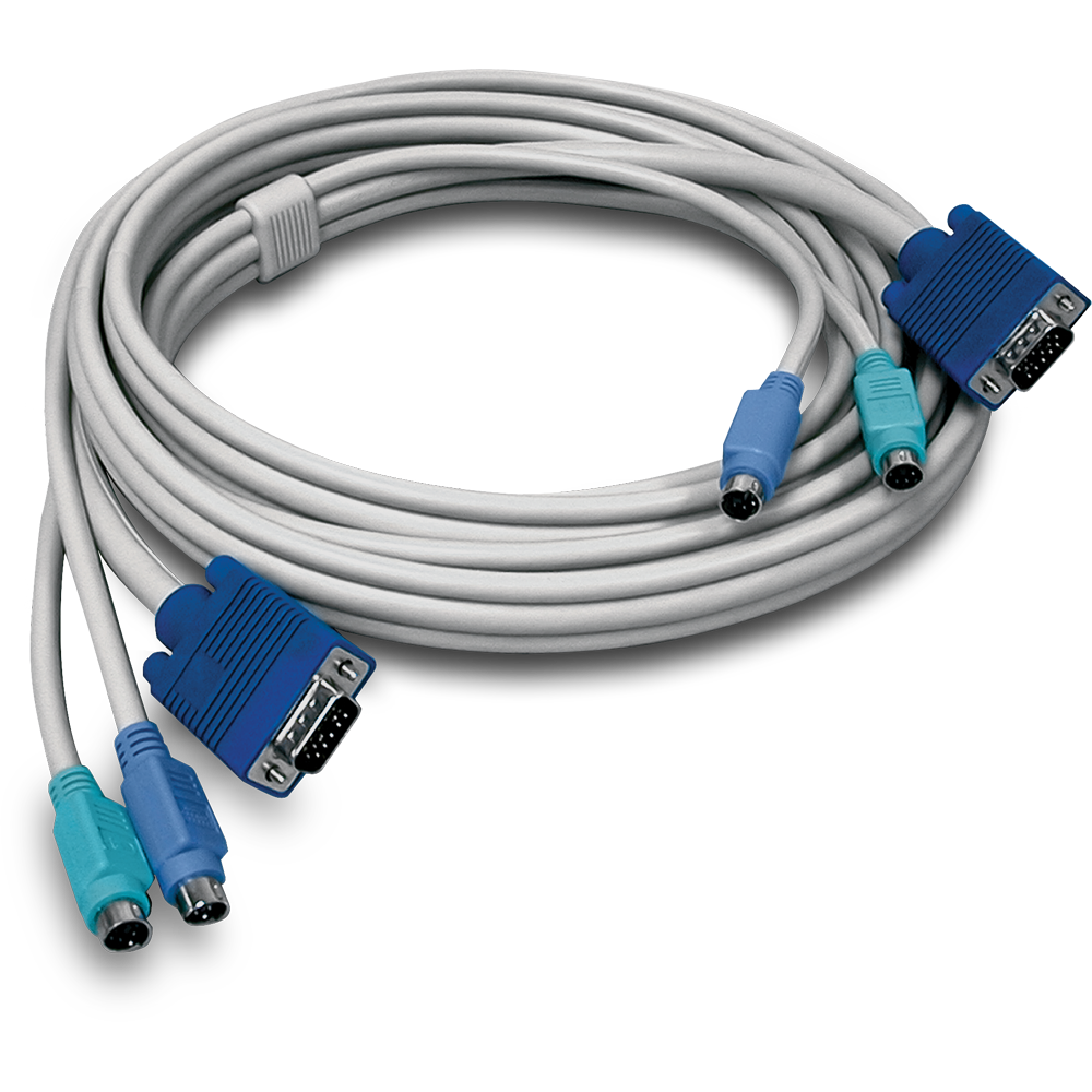 Cable KVM PS/2/VGA de 10 pies TKC10