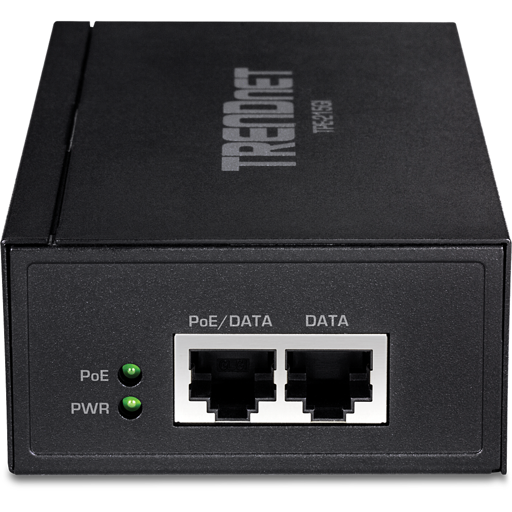 Network Distances up to 100 M TPE-115GI TRENDnet Gigabit Power Over Ethernet Plus 328 Ft. PoE+ Injector,Converts Non-PoE Gigabit to PoE+ or PoE Gigabit