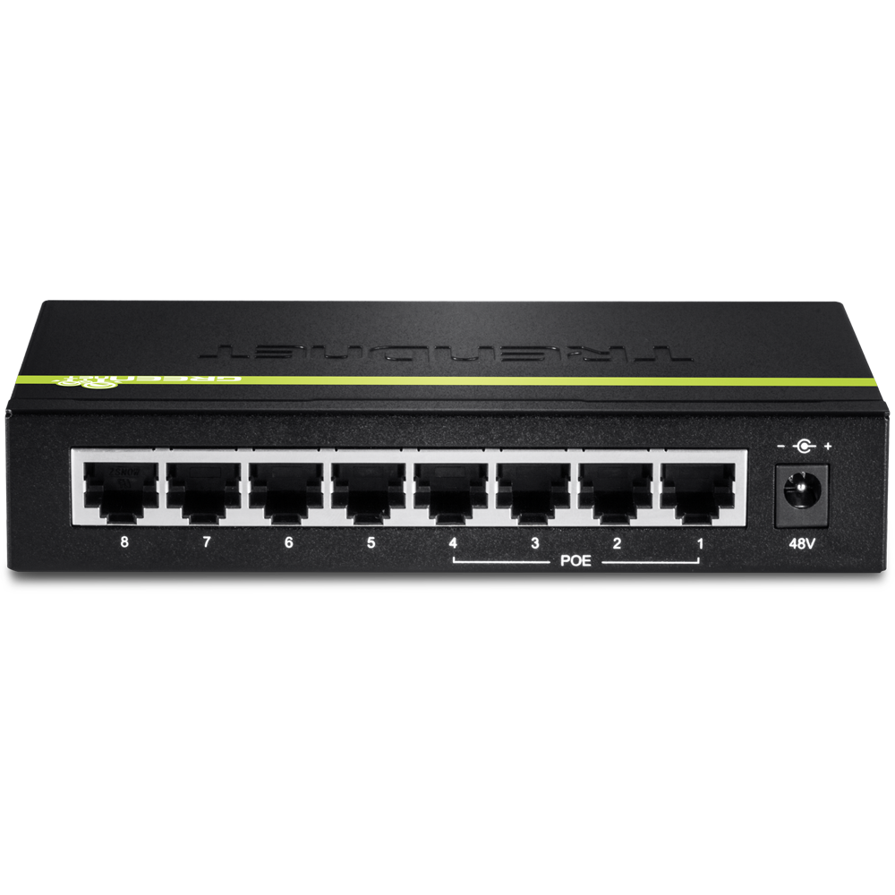 8-Port 10/100Mbps PoE Switch - TRENDnet TPE-S44