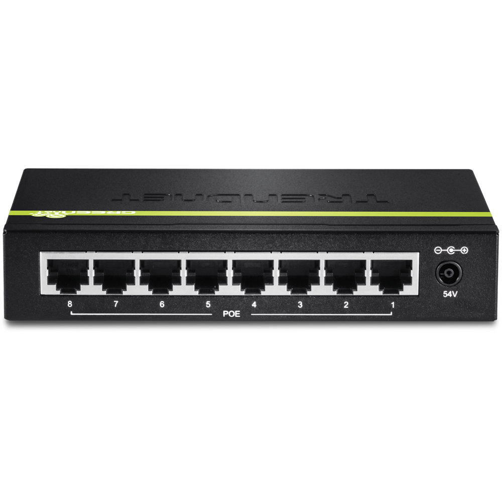 8-Port Gigabit PoE+ Switch - TRENDnet TPE-TG80g