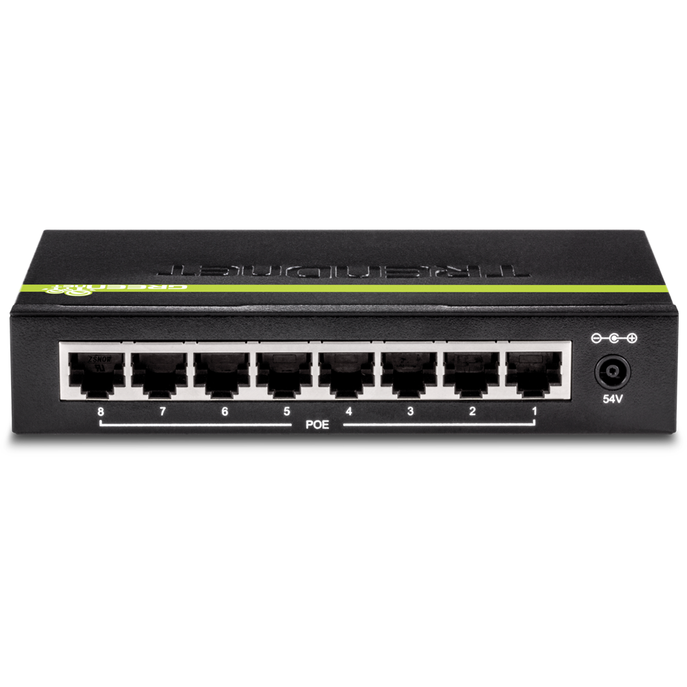 Switch Gigabit PoE+ de 8 puertos - TRENDnet TPE-TG82g