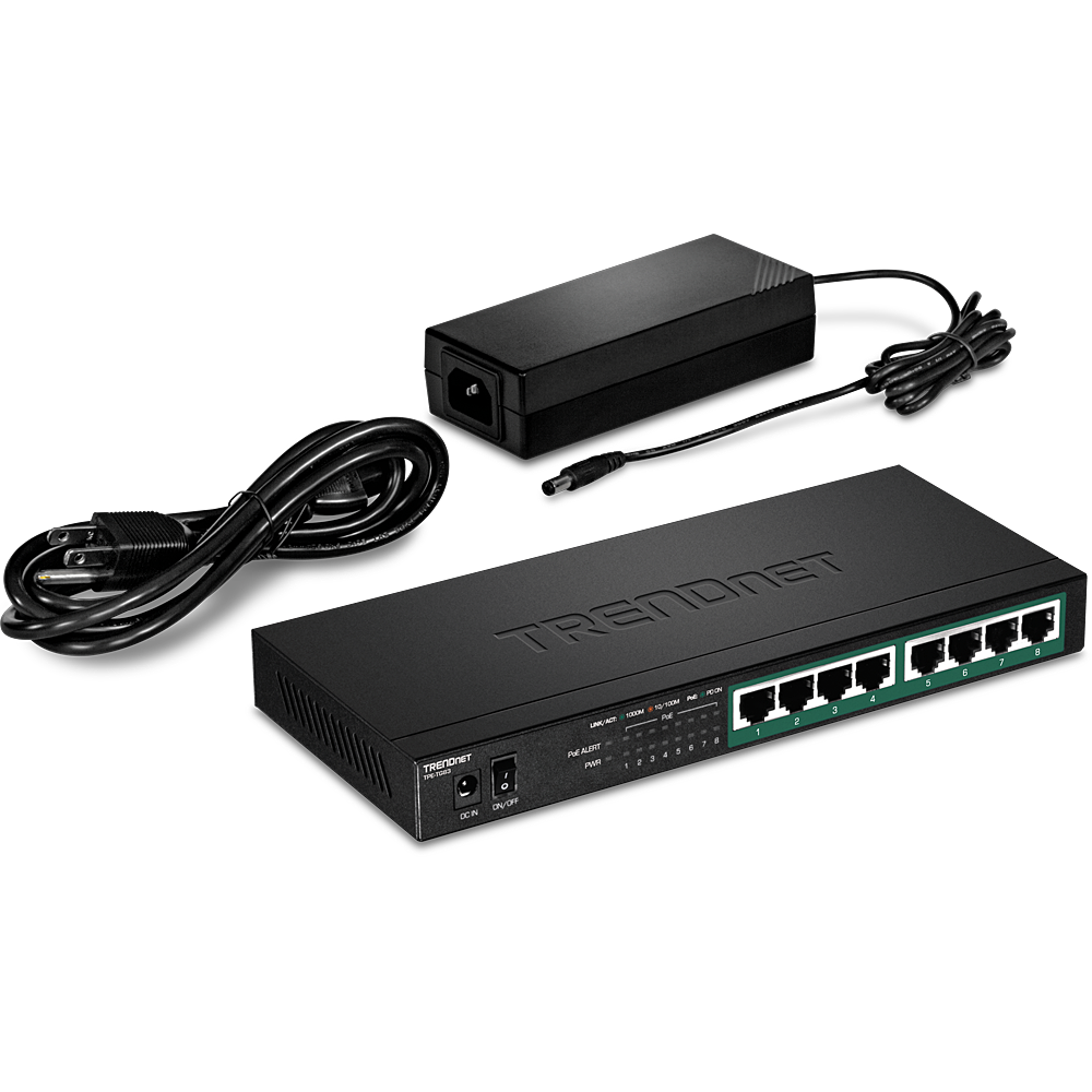 8 Port Gigabit PoE Switch