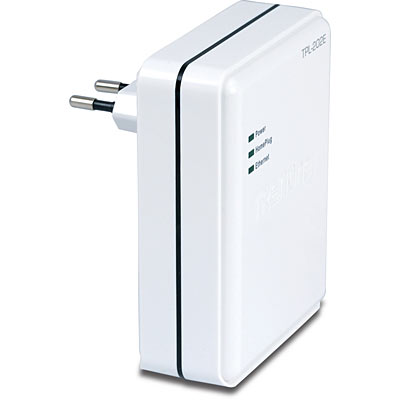 Neuf Sous Blister Réf TPL-202E2K PowerLine Kit d'adaptateur Fast Ethernet Powerline 85Mbp 