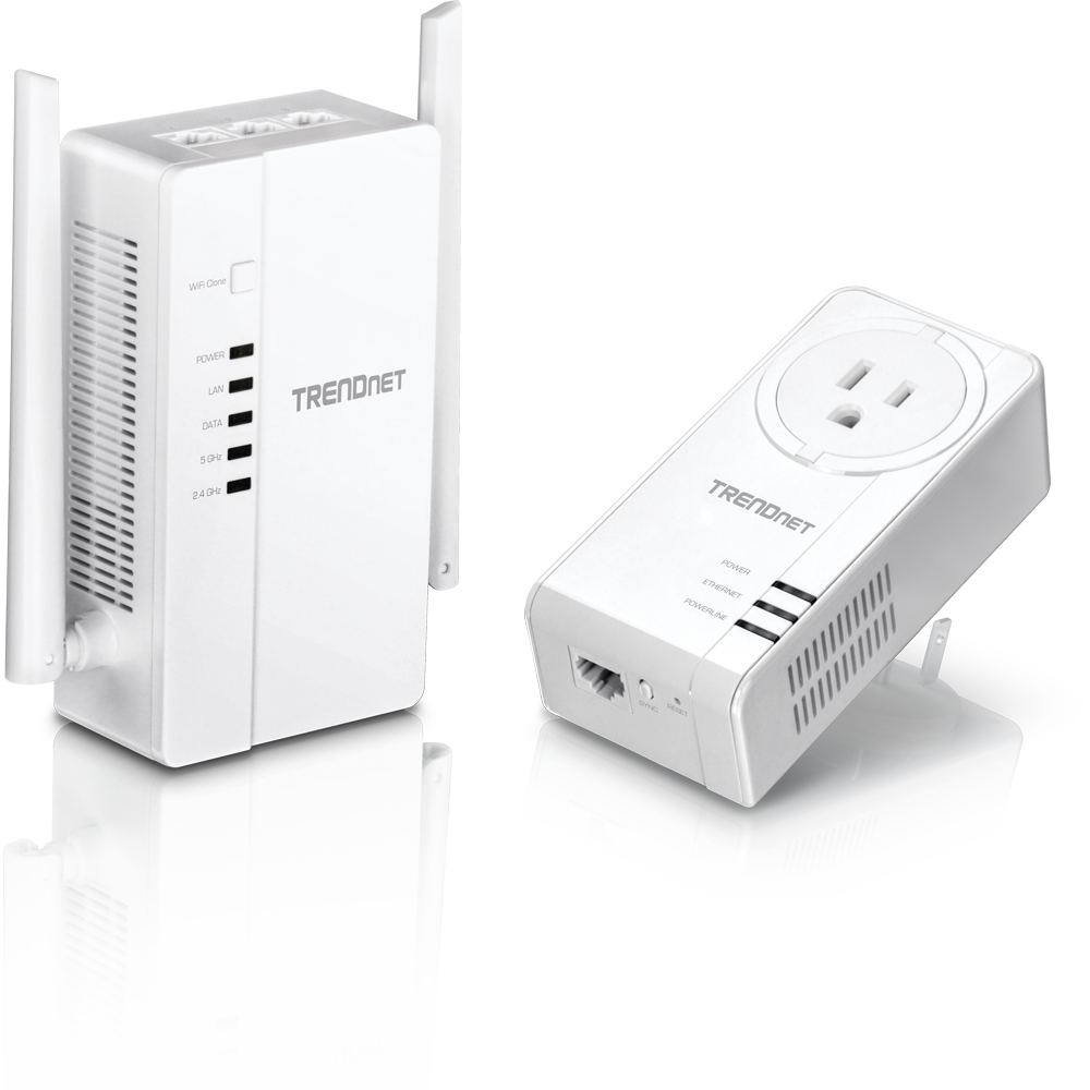 TRENDnet TPL-430APK WiFi Everywhere™ Powerline 1200 AV2 Wireless Kit — Blue  Star Wholesale Distributors, Miami