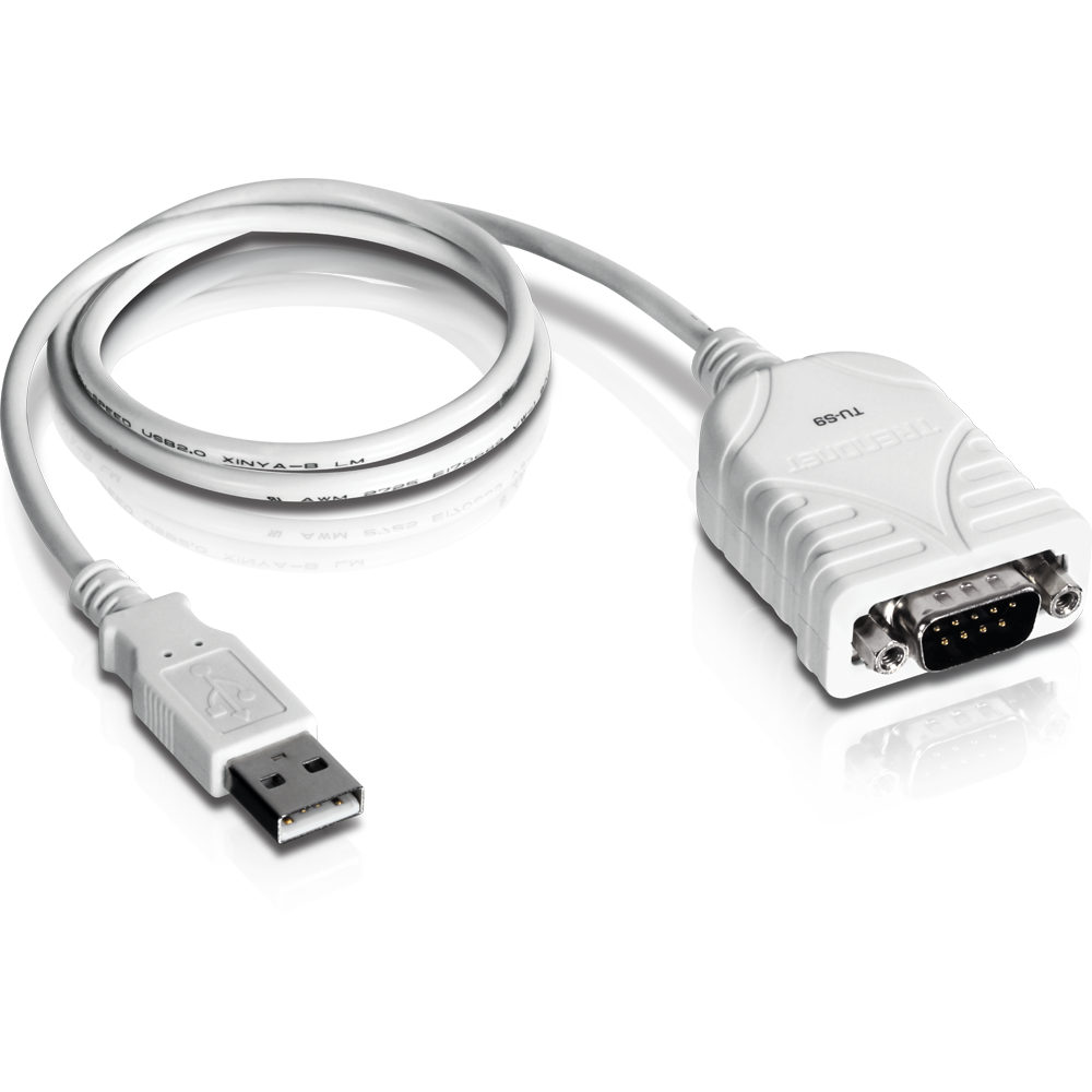 Arashigaoka skrå Stolpe USB to Serial Converter - TRENDnet TU-S9