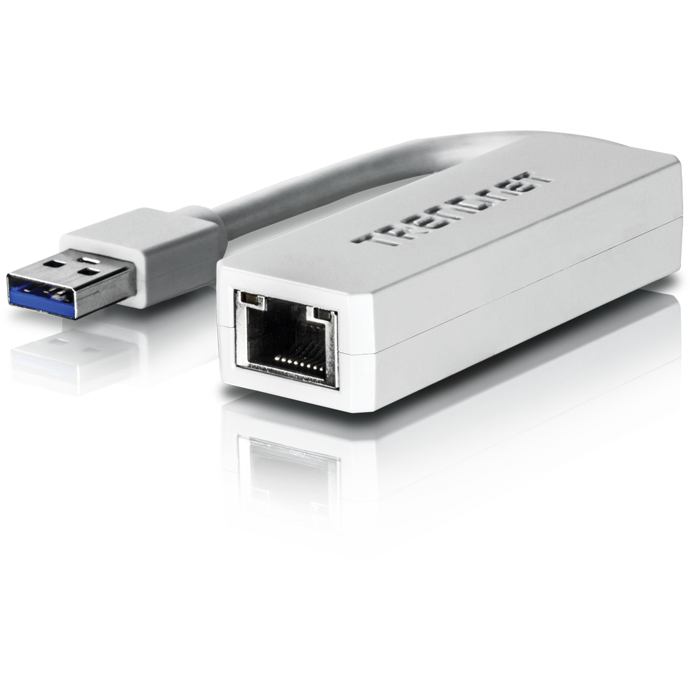 Ups Bevæger sig ikke Vædde USB 3.0 to Gigabit Ethernet Adapter - USB Adapter - TRENDnet TU3-ETG