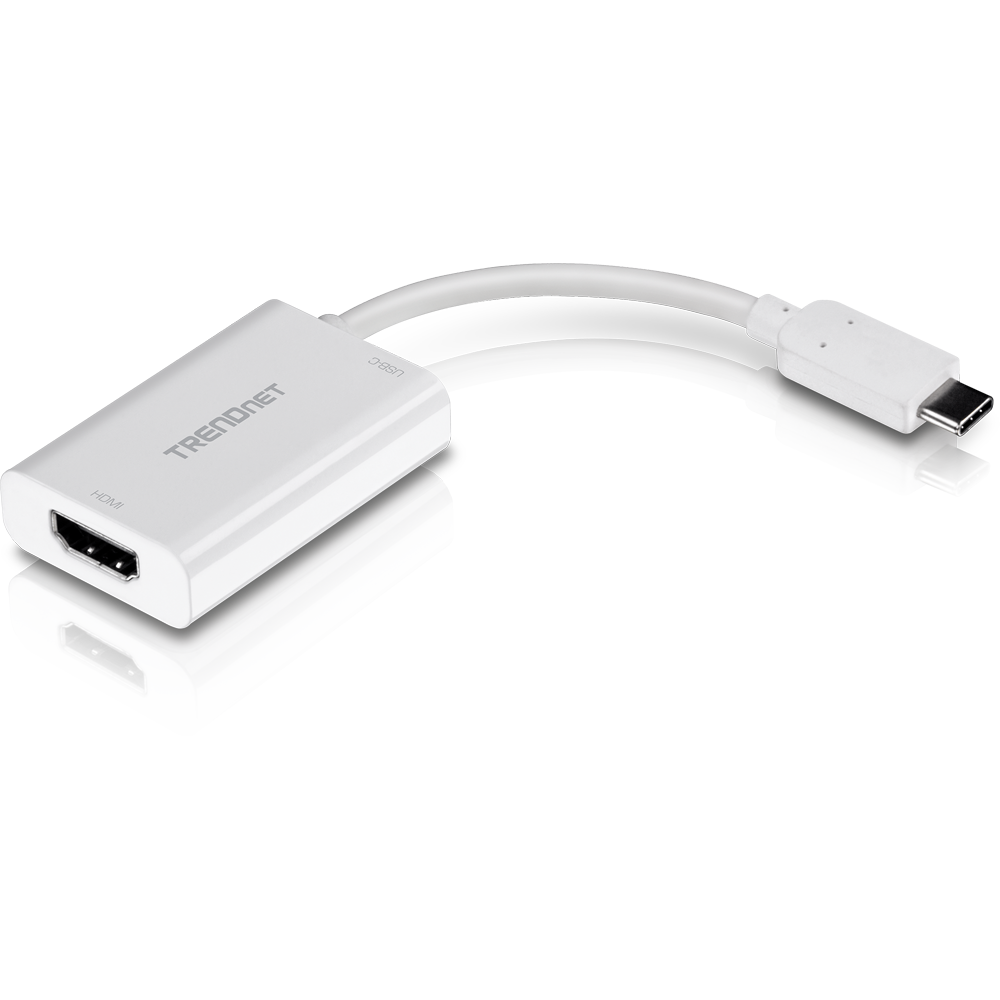 Adaptateur USB-C vers HDMI avec alimentation électrique - TRENDnet TUC-HDMI2