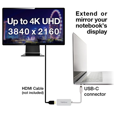 Adaptador USB C a HDMI 4K + USB 3.0 + USB C Tuwejia – iPC