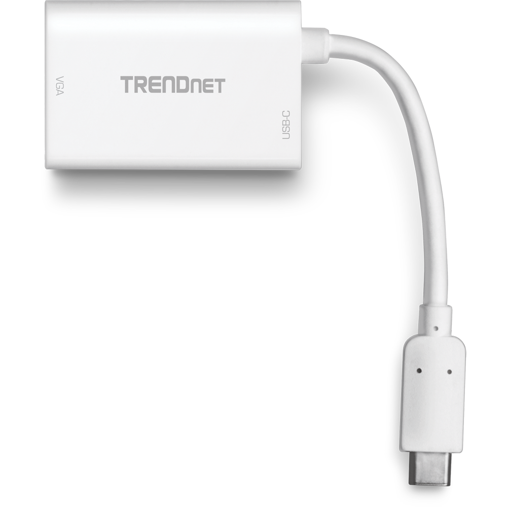 Adaptateur USB Type-C Vers VGA - Blanc