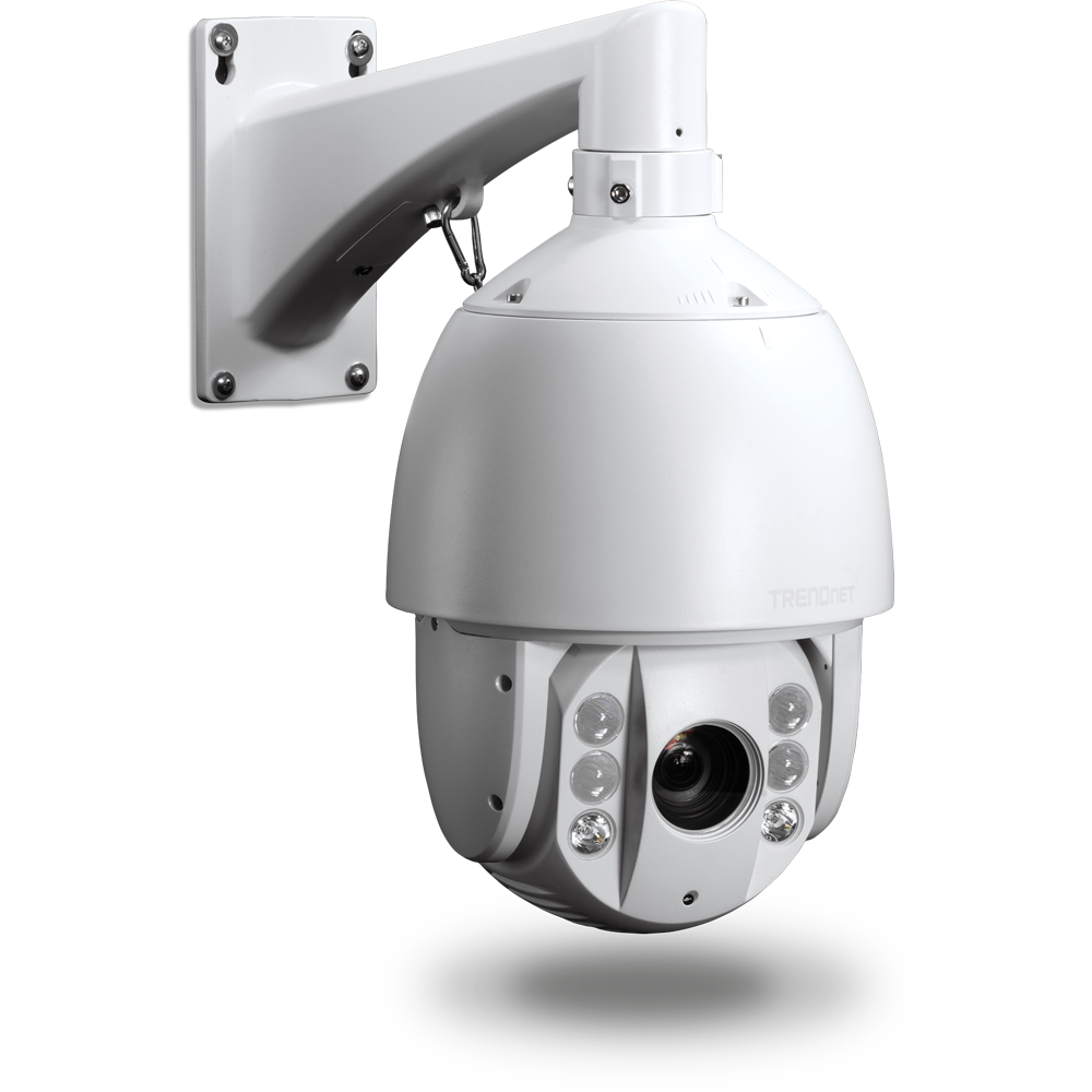 Outdoor 1.3 MP HD PoE IR Speed Dome Network Camera TVIP450PI