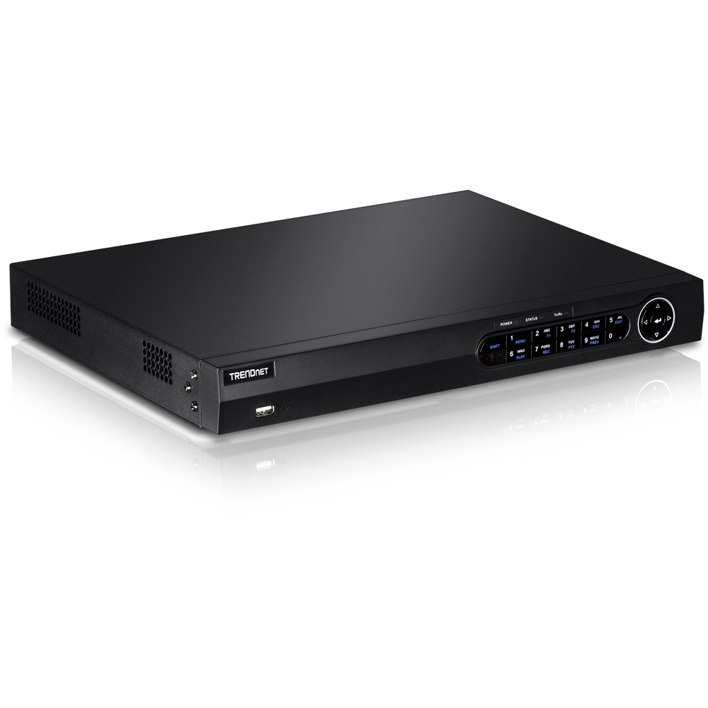 16-Channel H.265 1080p HD PoE+ NVR with 4K support - Surveillance