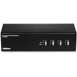 4-Port Dual Monitor DisplayPort KVM Switch – DisplayPort KVM Switch | TRENDnet - TRENDnet TK-440DP 4-Port Dual Monitor DisplayPort KVM Switch – DisplayPort KVM Switch | TRENDnet - TRENDnet TK-440DP