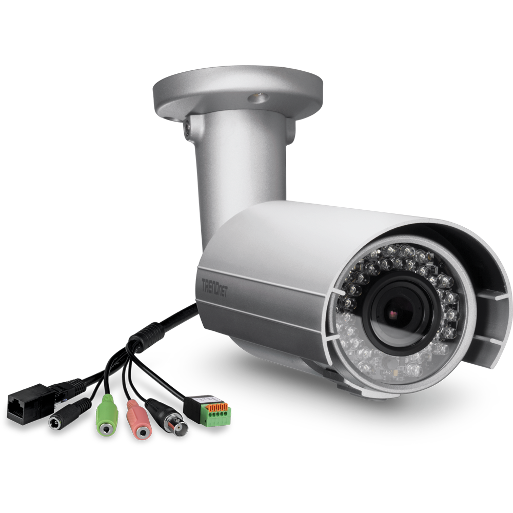 Outdoor 2MP Full HD Vari-Focal PoE Day / Night Network - TRENDnet TV-IP343PI